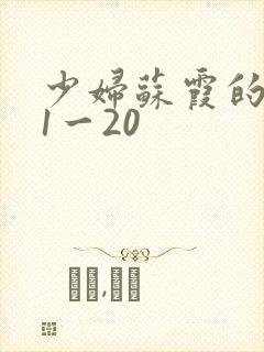 少妇苏霞的沉沦1一20