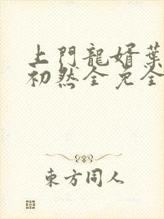 上门龙婿叶辰萧初然全免全集