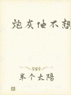 炮灰他不想活了封面