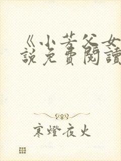 《小芳父女》小说免费阅读