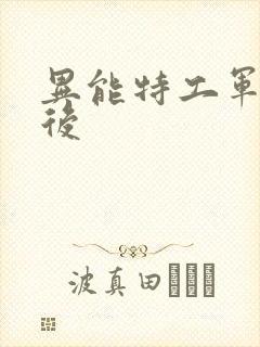 异能特工军火皇后