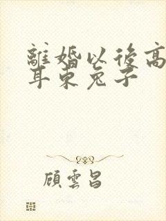 离婚以后高干 耳东兔子