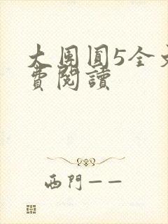 大团圆5全文免费阅读