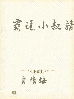 霸道小叔请轻撩