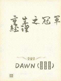 重生之冠军篮球经理