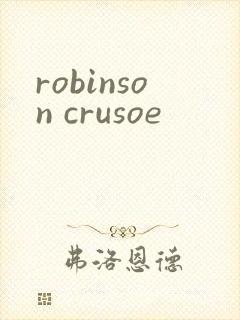 robinson crusoe