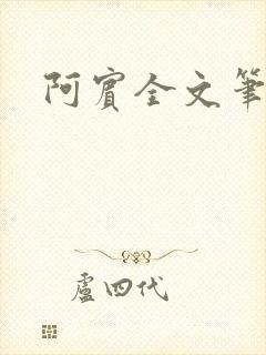 阿宾全文笔趣阁封面