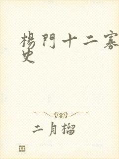 杨门十二寡妇艳史