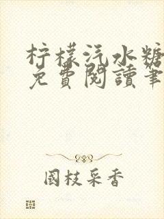 柠檬汽水糖全文免费阅读笔趣阁