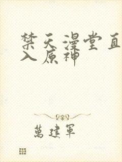 禁天漫堂直接进入原神