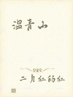 温青山封面