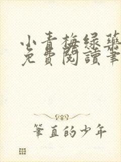 小青梅绿药全文免费阅读笔趣阁