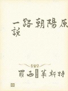 一路朝阳原著小说