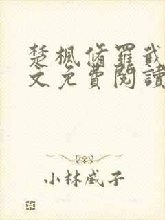 楚枫修罗武神全文免费阅读