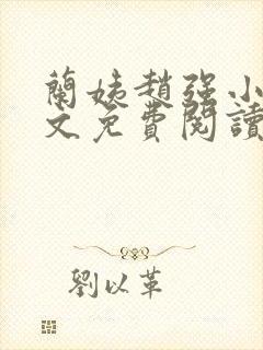 兰姨赵强小说全文免费阅读