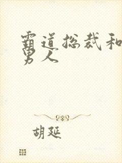 霸道总裁和他的男人