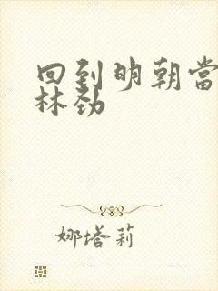 回到明朝当王爷林劲