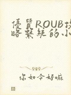 优质ROUB攻略系统的小说最新章节