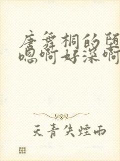 唐舞桐的堕落H嗯啊好深啊