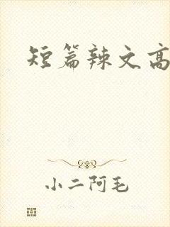 短篇辣文高h