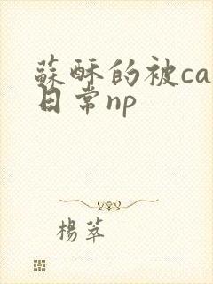 苏酥的被cao日常np