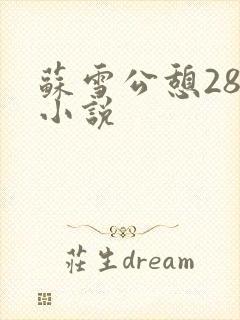 苏雪公憩28篇小说