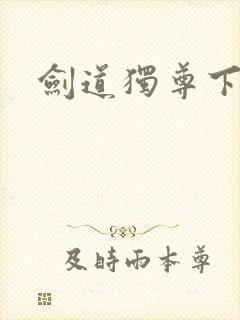 剑道独尊下载