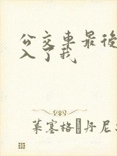 公交车最后一排入了我