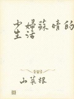 少妇苏晴的性荡生活