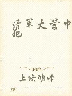 清军大营中的女犯