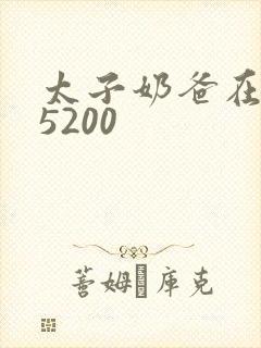 太子奶爸在花都5200