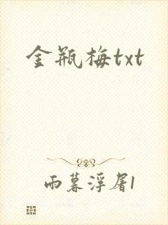 金瓶梅txt