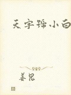 天字号小白脸
