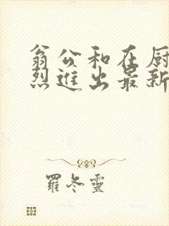 翁公和在厨房猛烈进出最新章节