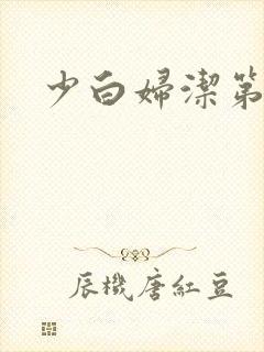 少白妇洁第二部