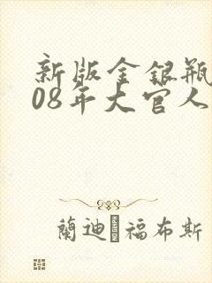 新版金银瓶2008年大官人