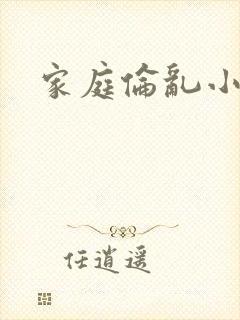 《家庭伦乱小说》小说封面