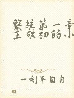 系统第一章给宿主破初的小说封面