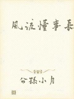 风流懂事长