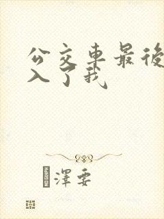 公交车最后一排入了我