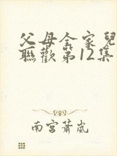 父母全家儿女大联欢第12集