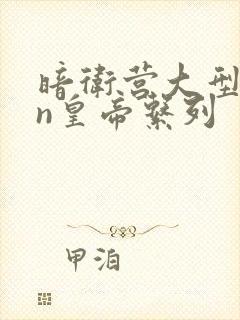 暗卫营大型hpn皇帝系列