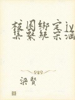 校园绑定jy收集系统宋涵