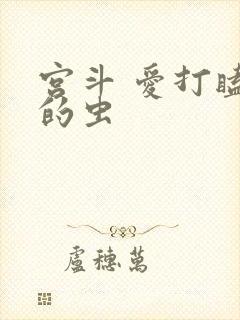 宫斗 爱打瞌睡的虫