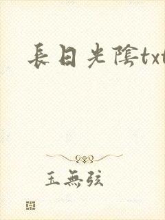 长日光阴txt
