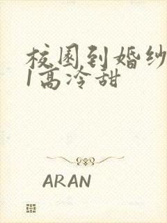 校园到婚纱1V1高冷甜