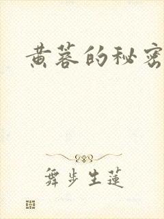 黄蓉的秘密