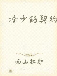 冷少的契约囚奴