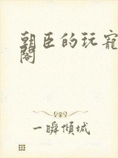 朝臣的玩宠笔趣阁