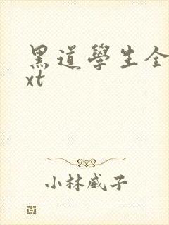 黑道学生全集txt